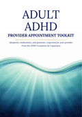CognaAura Adult ADHD Provider Appointment Toolkit cover